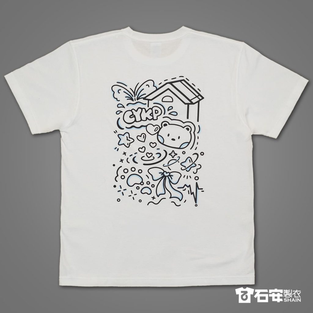 【高雄班服訂製】卡通圖案高磅數T恤4