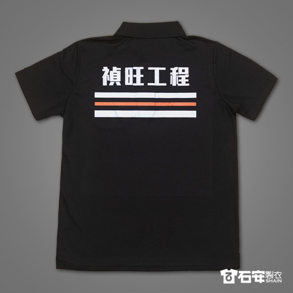 【反光條工作服訂製】建築工程_排汗口袋polo衫 8 反光條工作服訂製2
